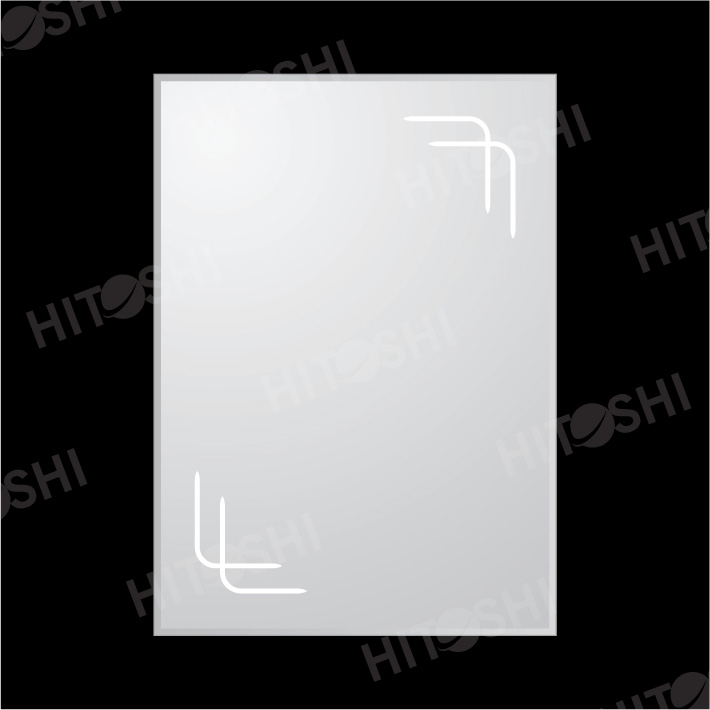 Gương 1 Lớp KT( 500x700x5)mm HT-825
