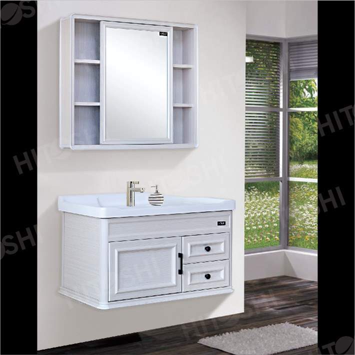Tủ Chậu Vân Gỗ Phớt Hồng HT-8052A