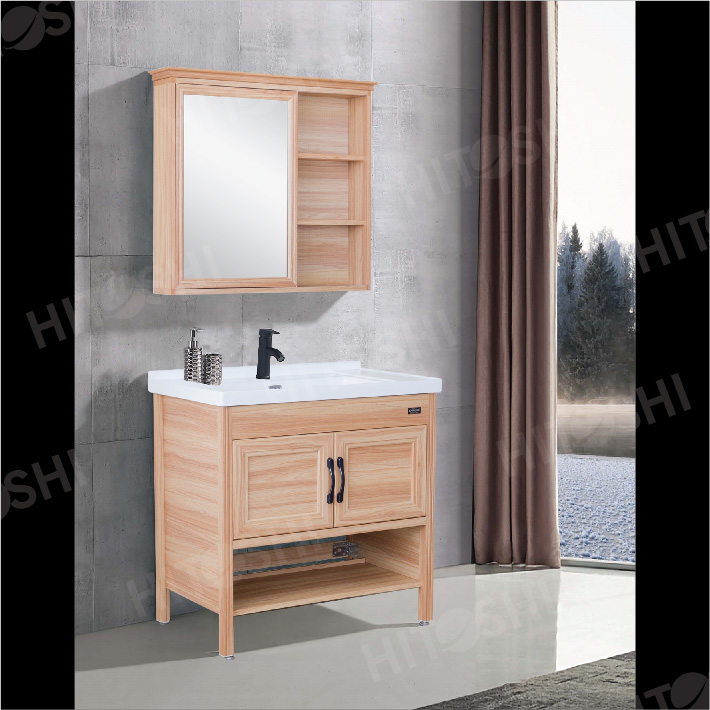 Tủ Chậu Vân Gỗ HT-8081B